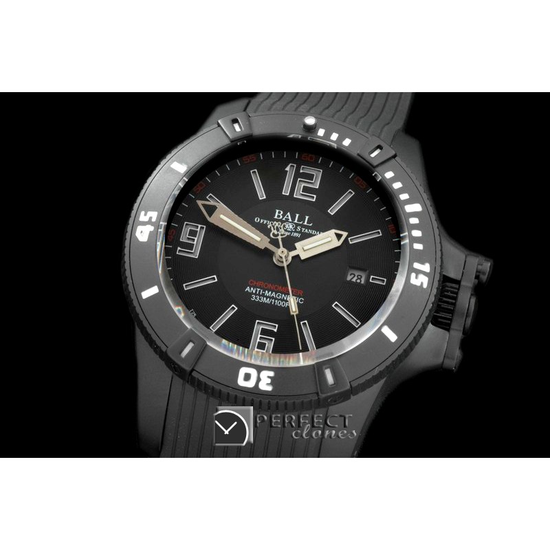 BALL10013 HydrocarbonDate PVD/LE Black J-Miyota 8205