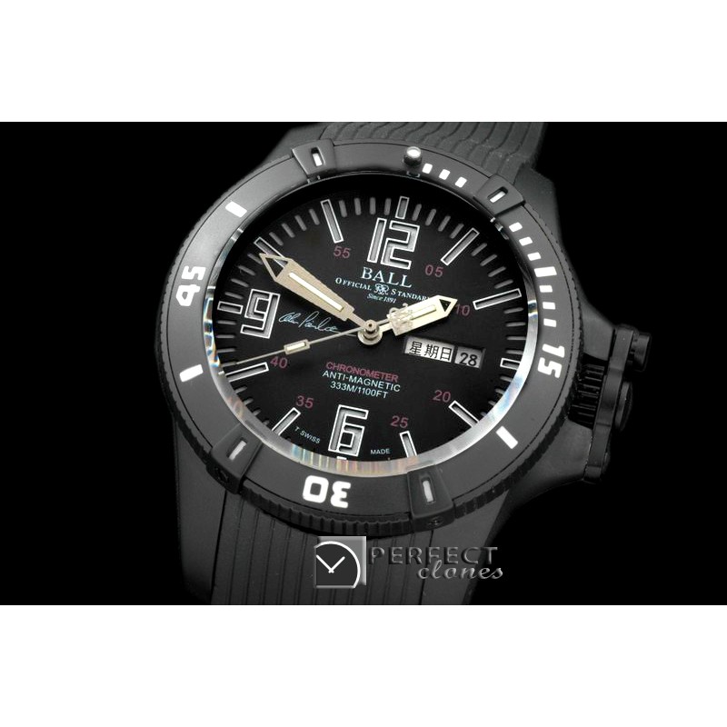 BALL10067 Hydrocarbon DayDate PVD/LE Black J-Miyota 8205