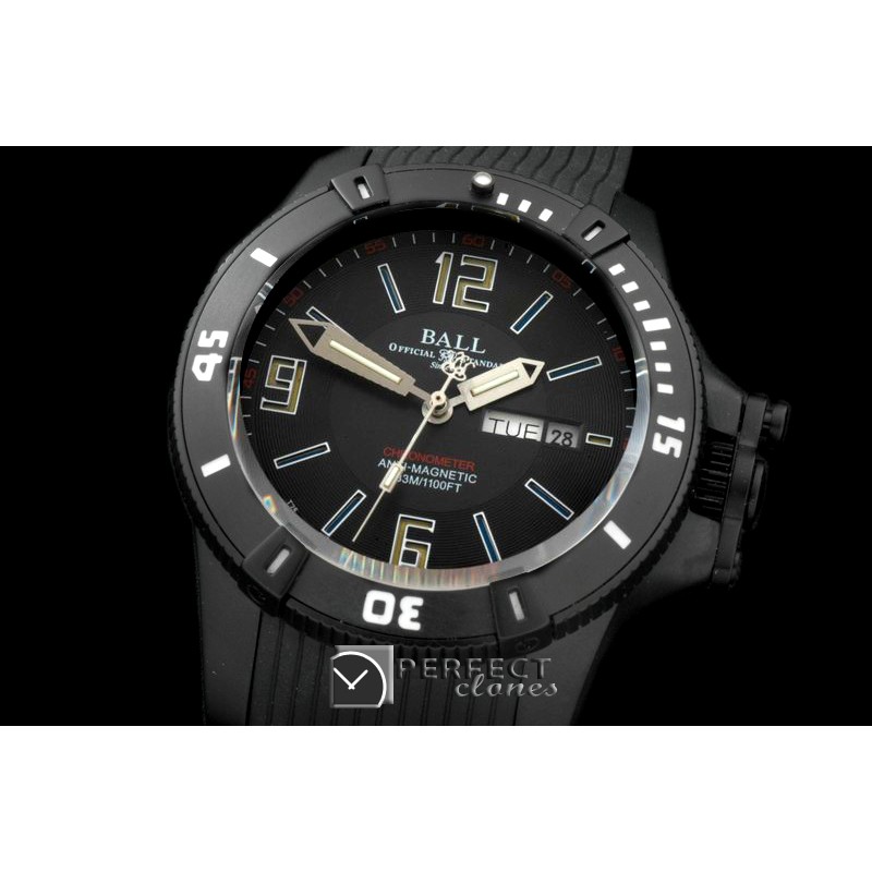 BALL10062 Hydrocarbon DayDate PVD/LE Black J-Miyota 8205