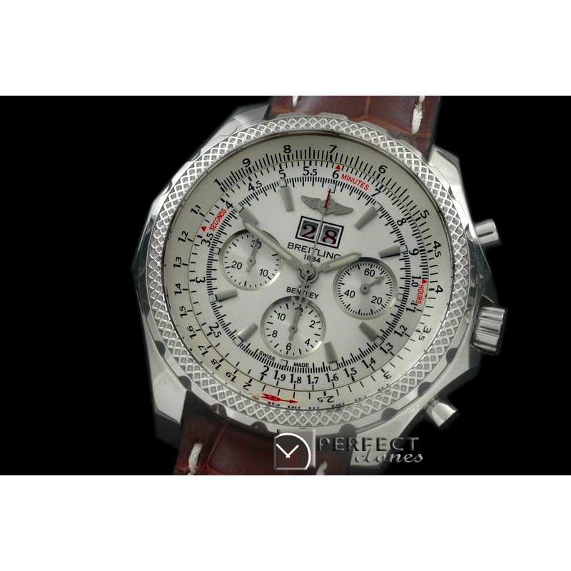 BLBE01001L Bentley 6.75 Big Date SS/LE White A-7750