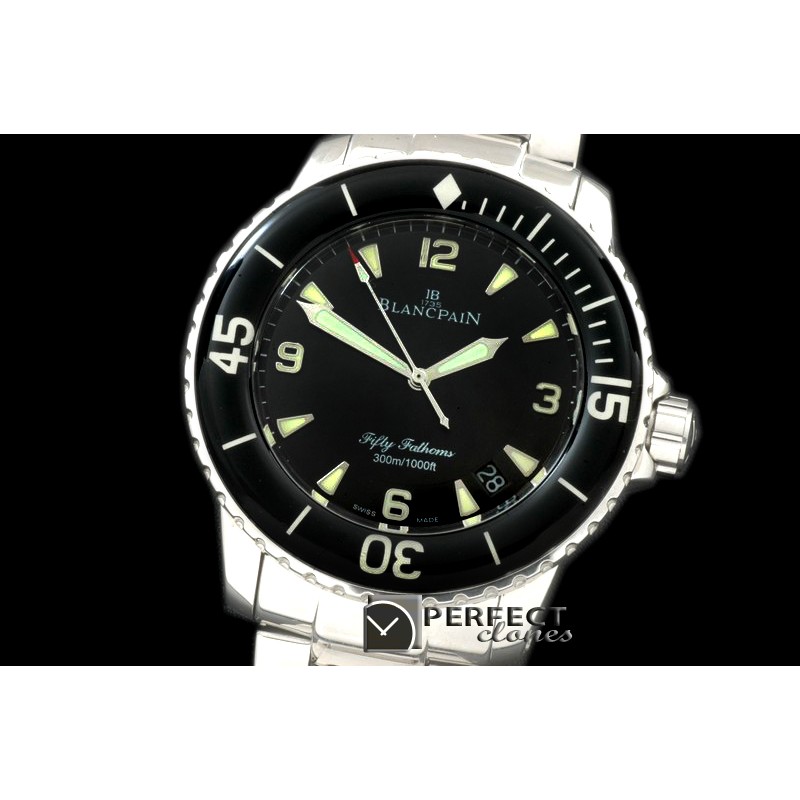 BP00101 5Fathoms SS/SS Black Asian 2824