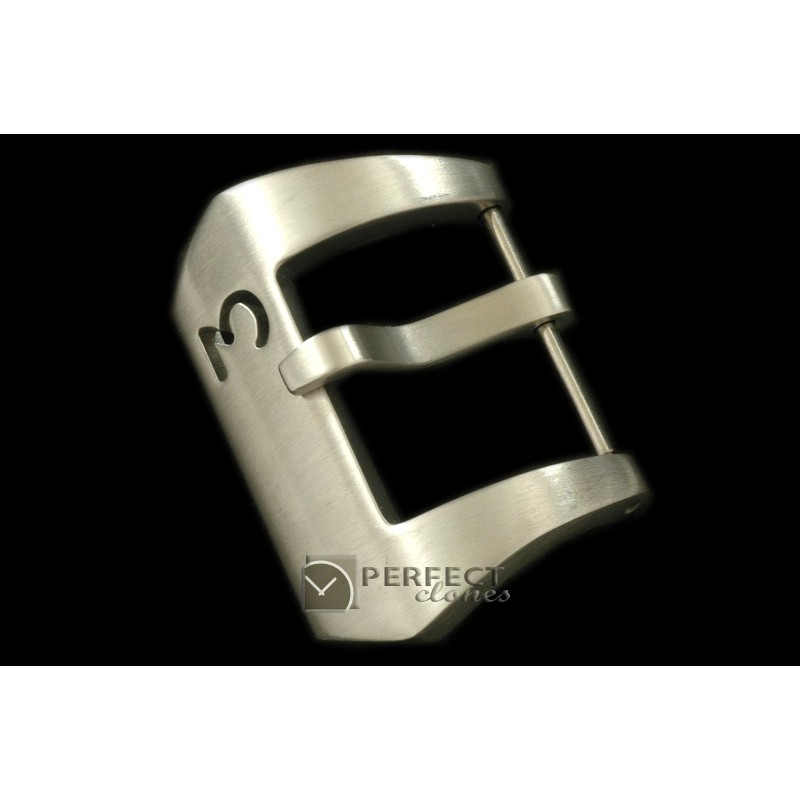 PNA10044 Steel - Brushed No 3 Buckle 26mm