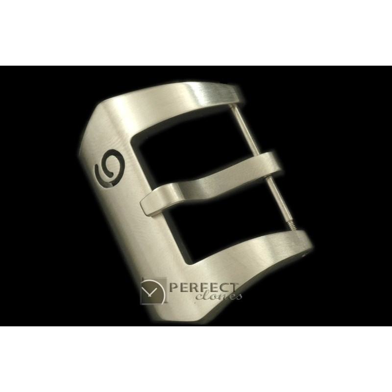 PNA10045 Steel - Brushed No 6 Buckle 26mm