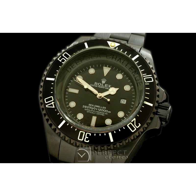 RLSDC10002 Deep Sea Dweller Challenge PVD Black Asian 2813