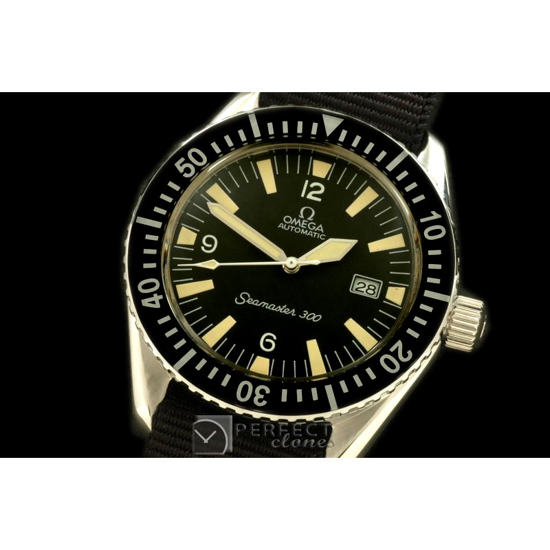 OMSEV01002N Vintage Seamaster 30Date SS/NT Blk A-2836