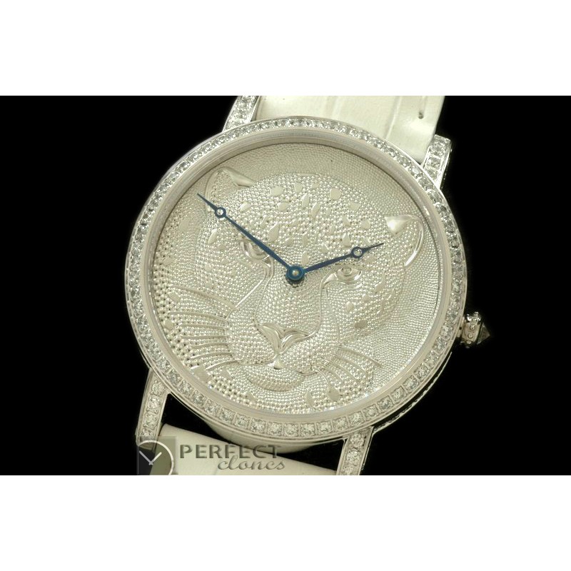 CARBP10031 Panthere de Cartier Ladies SS/LE Platinium Swiss Qtz