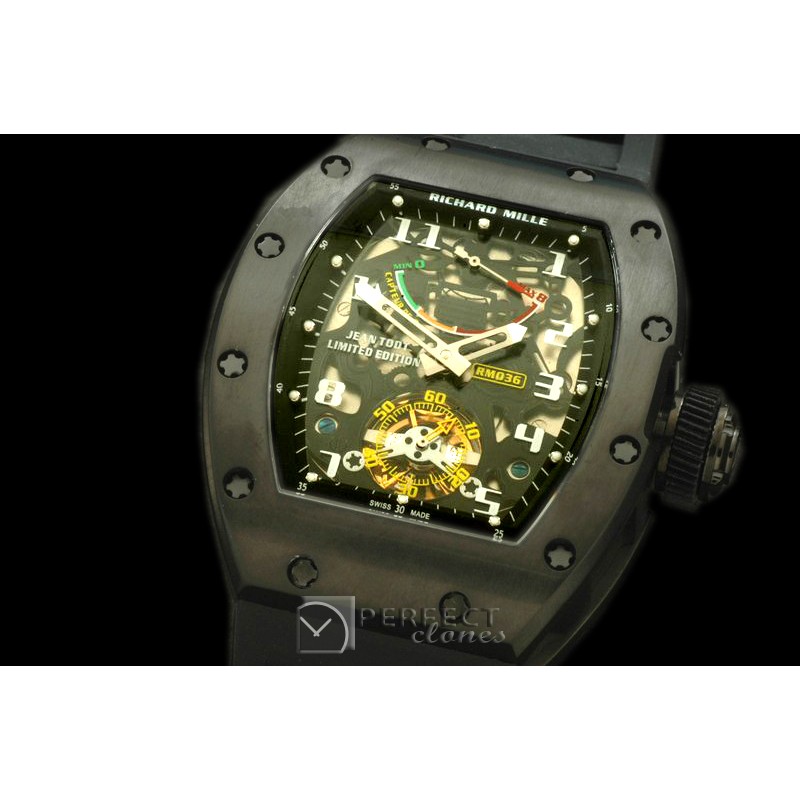 RM036-111 Jean Tody Felipe TI PVD/RU Black Asian 23J PR