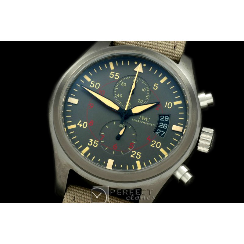 0IWP10110 Top Gun Miramar Ed PVD/NY Grey Jap OS20 Qtz