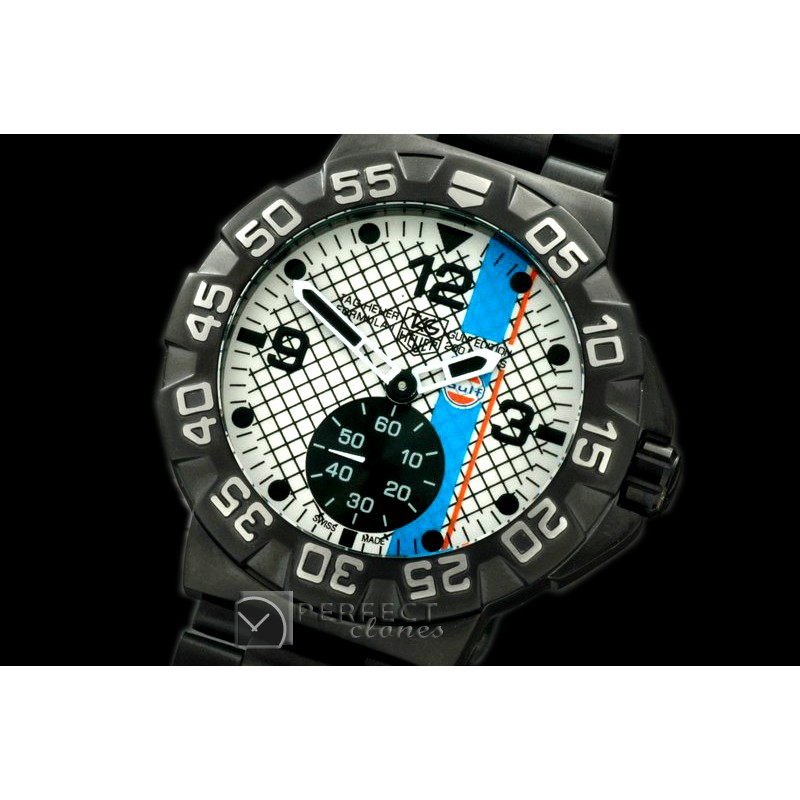 TGF1-00211 Formula 1 Calibre S PVD/PVD White Swiss Eta Quartz
