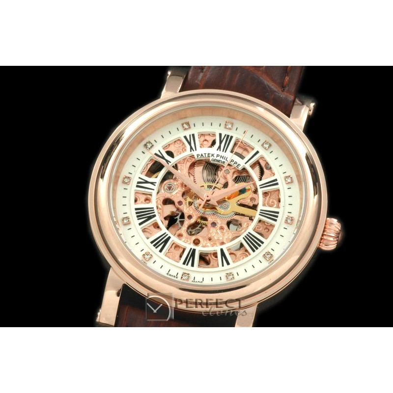 PPSK10001 Classic Skeleton RG/LE White Asian 2813