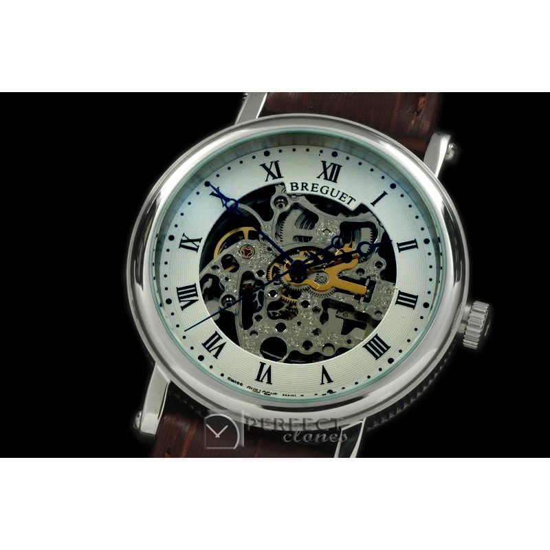 BR01036 Classique Skeleton SS/LE White Asian 2813 21J
