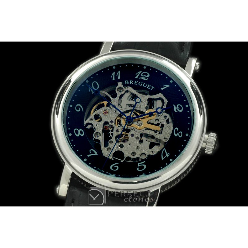 BR01039 Classique Skeleton SS/LE Black Asian 2813 21J