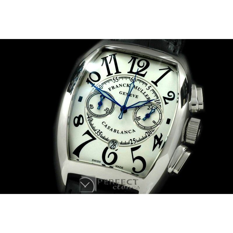 FMCA01112 Casablanca Chrono SS/RU White Jap OS2Qtz Chrono