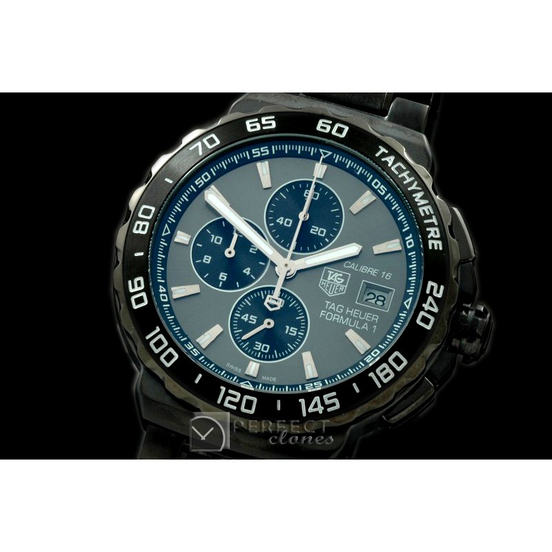 TGF1-00246 Formula 1 Calibre 16 PVD/PVD Grey OS 2Quartz