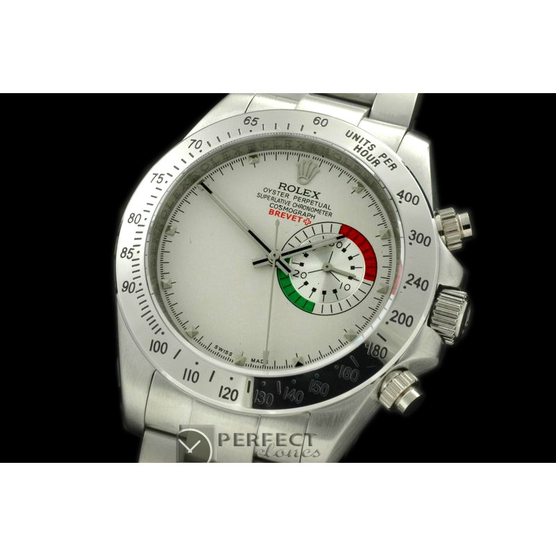 RDBP10001 Brevet Plus Daytona SS/SS White Asian 2813