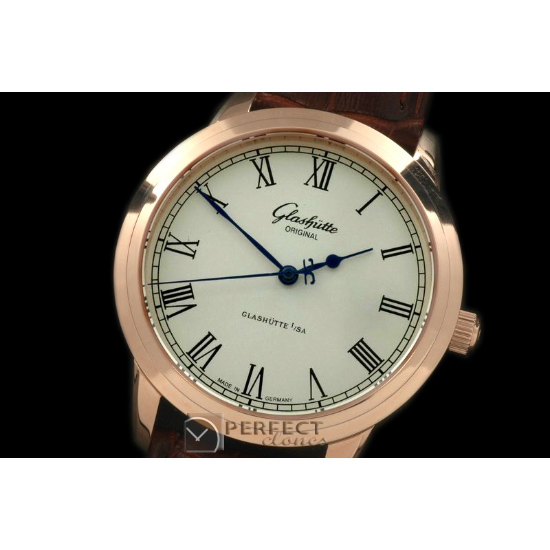 GL00036 Senator Sixties RG/LE White Asian 2824