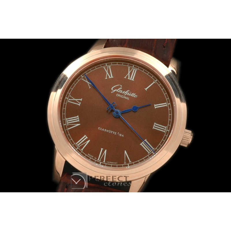 GL00039 Senator Sixties RG/LE Brown Asian 2824