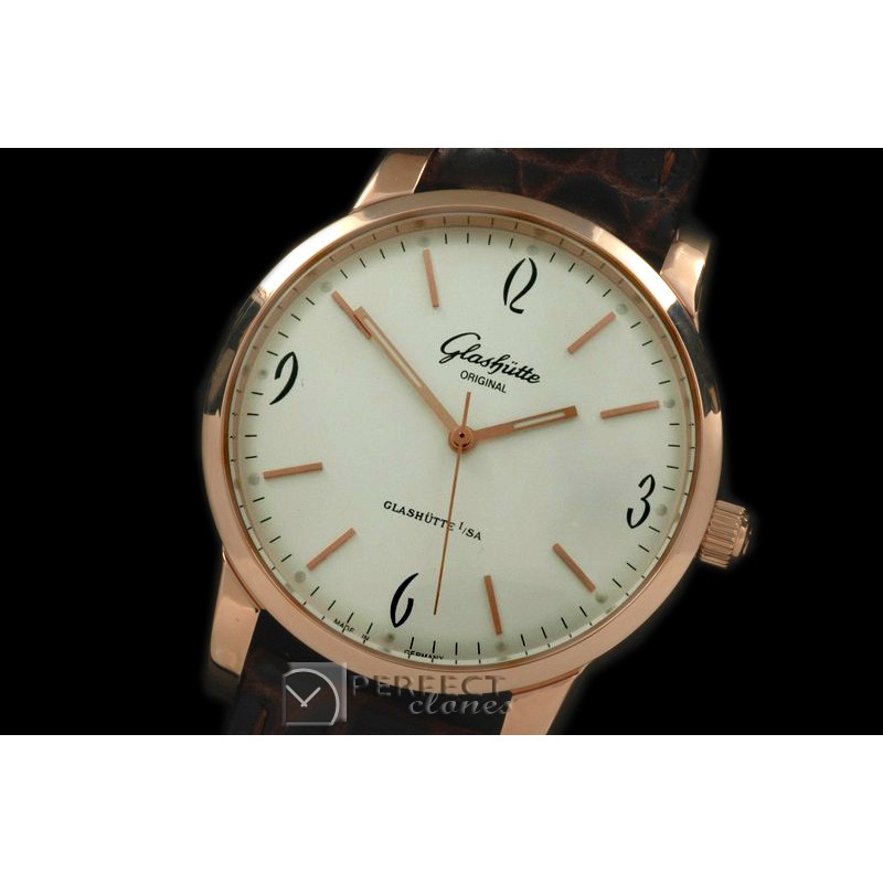 GL00031 Senator Sixties RG/LE White Asian 2824