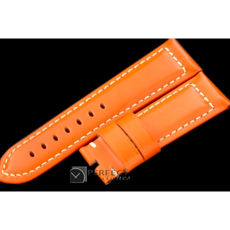 PNA00302 24/22 Calf Leather Tan/White Stitches for 44mm Pane