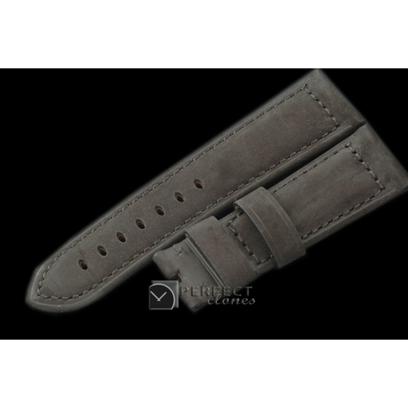 PNA00309 24/22 Calf Leather Distressed Black for 44mm Panera