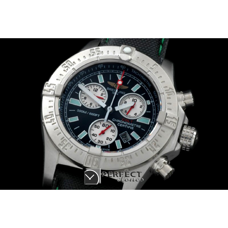 BLSWC10008 Seawolf Chrono SS/NY Blue Stk Swiss Eta Qtz 251.262
