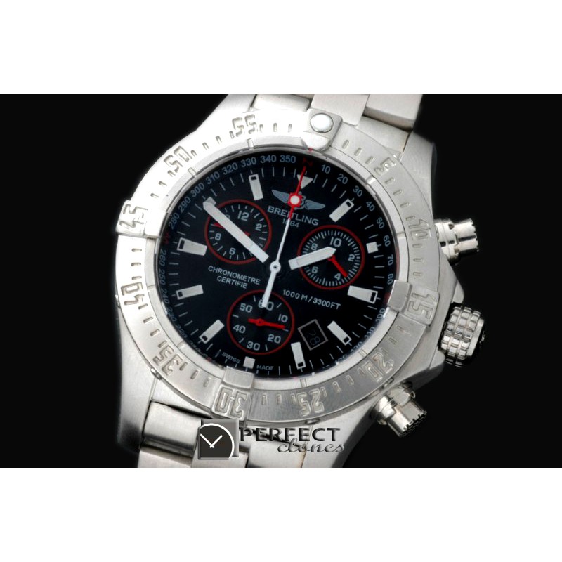 BLSWC10005S Seawolf Chrono SS/NY Blue Stk Swiss Eta Qtz 251.262