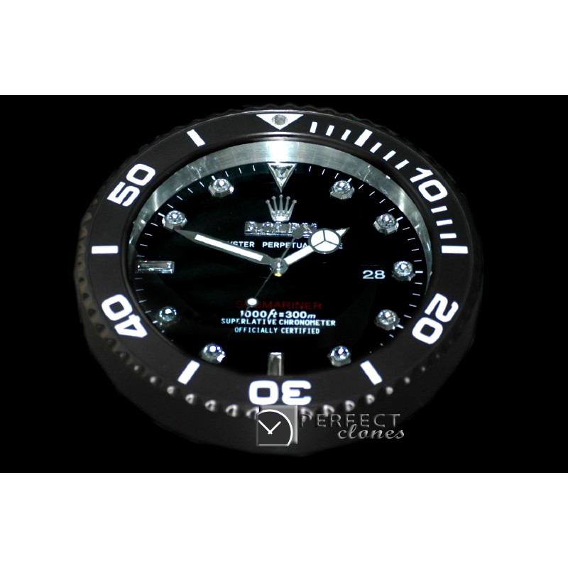 RLDC20092 Dealer Clock Submarina Style Swiss Quartz