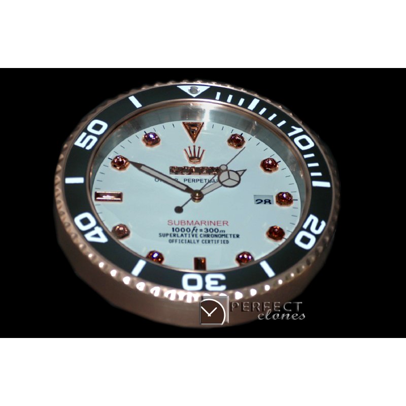 RLDC20061 Dealer Clock Submarina Style Swiss Quartz