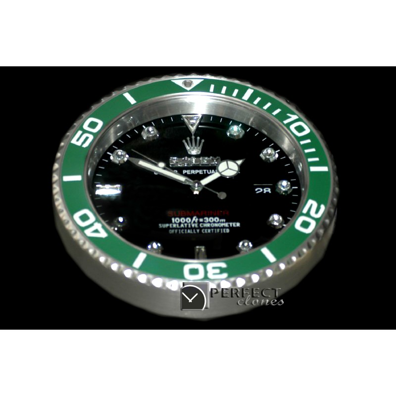 RLDC20041 Dealer Clock Submarina Style Swiss Quartz