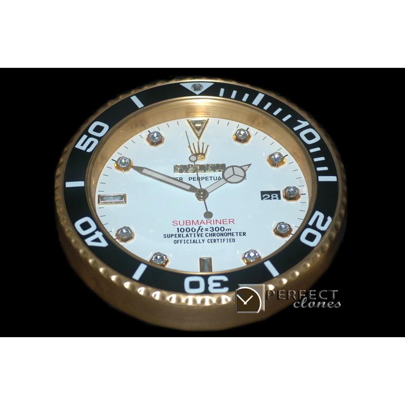 RLDC20062 Dealer Clock Submarina Style Swiss Quartz