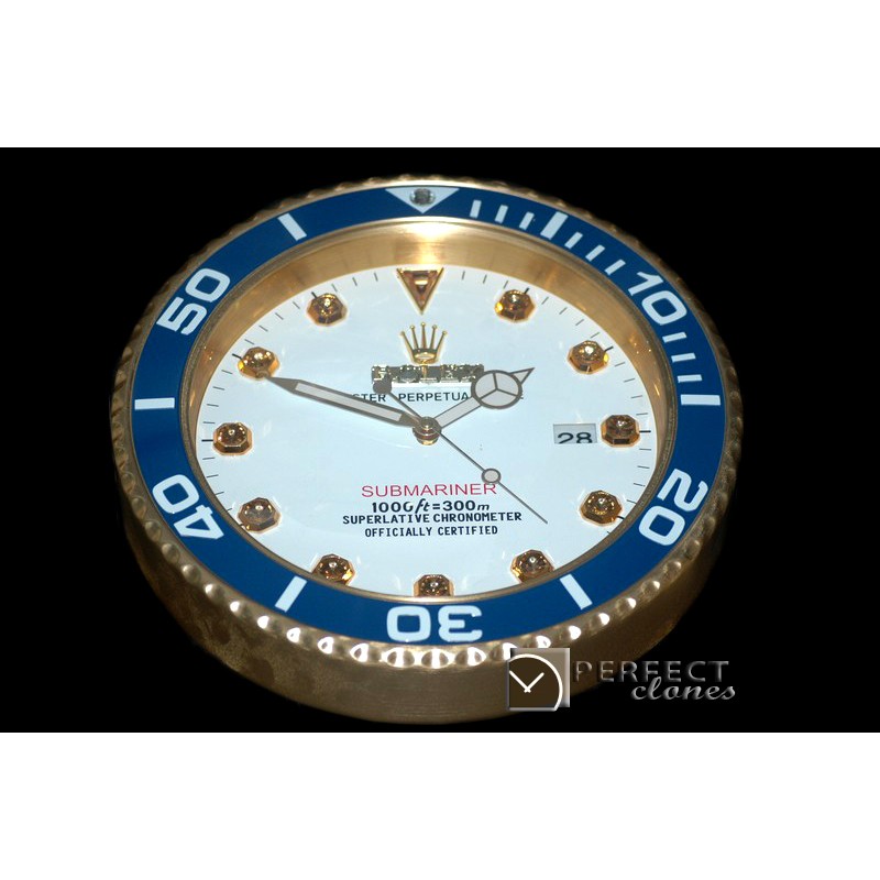RLDC20066 Dealer Clock Submarina Style Swiss Quartz