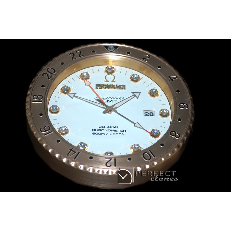 OMDC20101 Dealer Clock Seamaster GMT Style Swiss Quartz