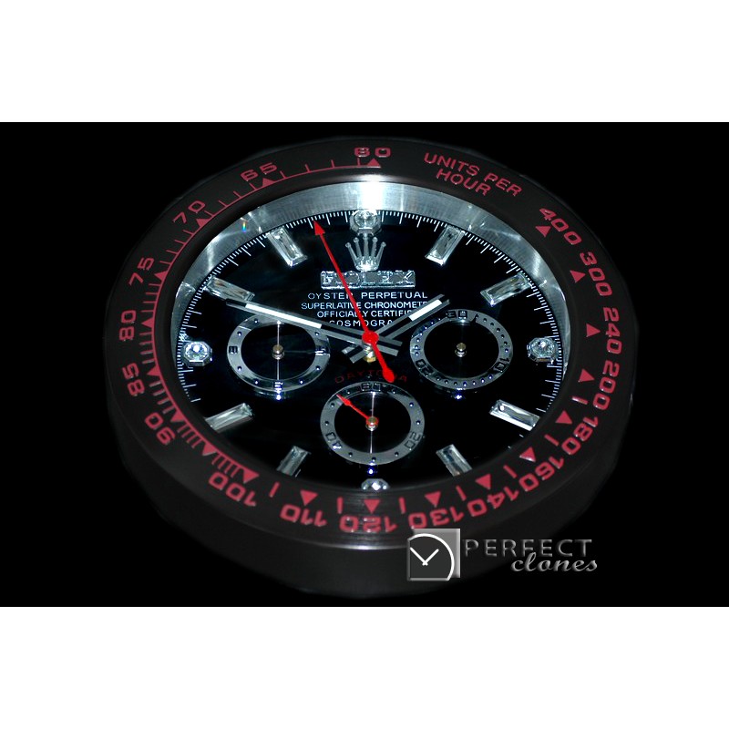 RLDC50112 Dealer Clock Daytona Style Swiss Quartz