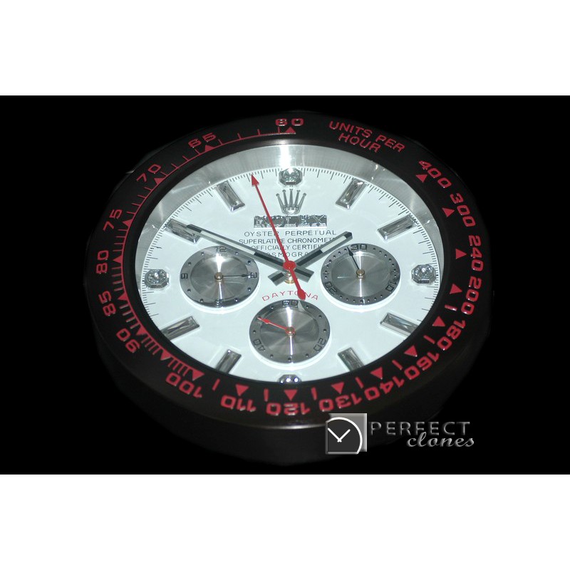 RLDC50111 Dealer Clock Daytona Style Swiss Quartz