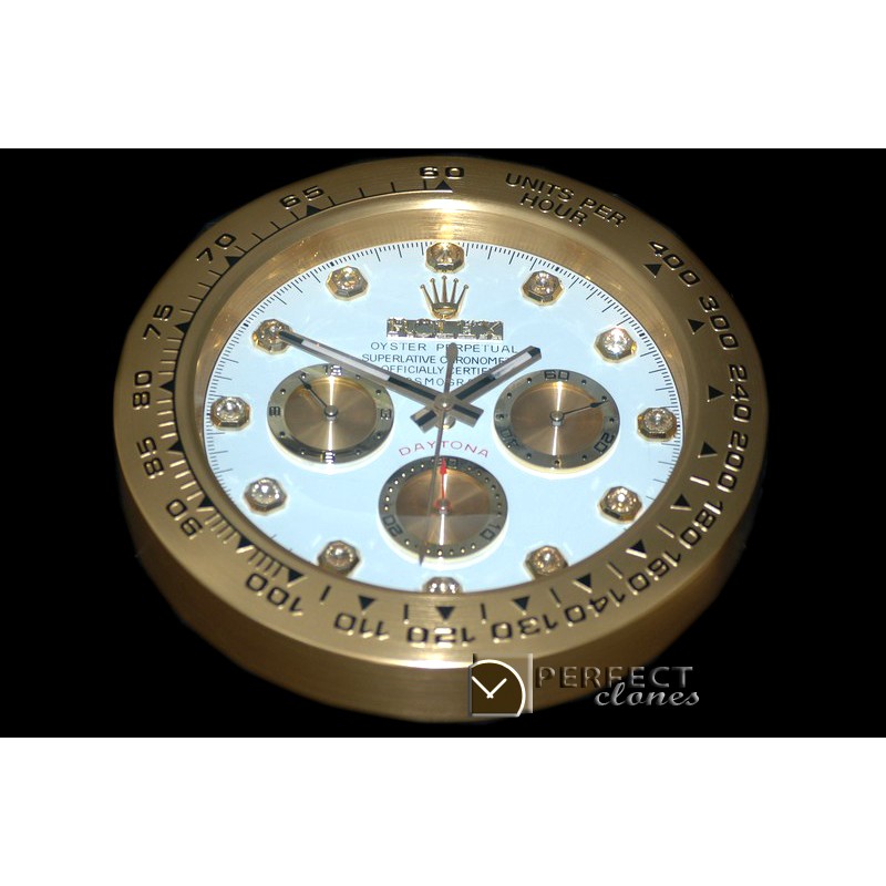 RLDC50154 Dealer Clock Daytona Style Swiss Quartz