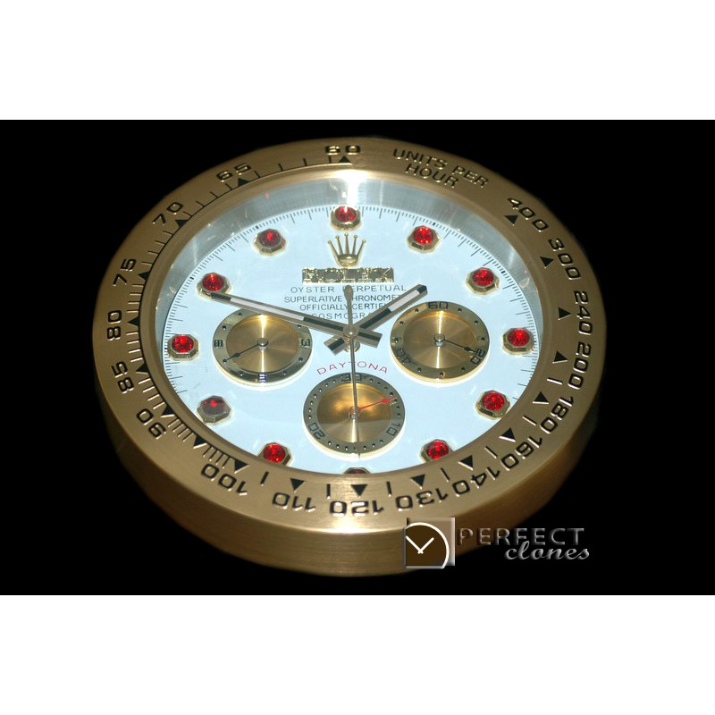 RLDC50153 Dealer Clock Daytona Style Swiss Quartz