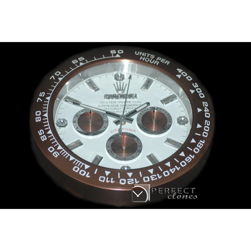 RLDC50031 Dealer Clock Daytona Style Swiss Quartz