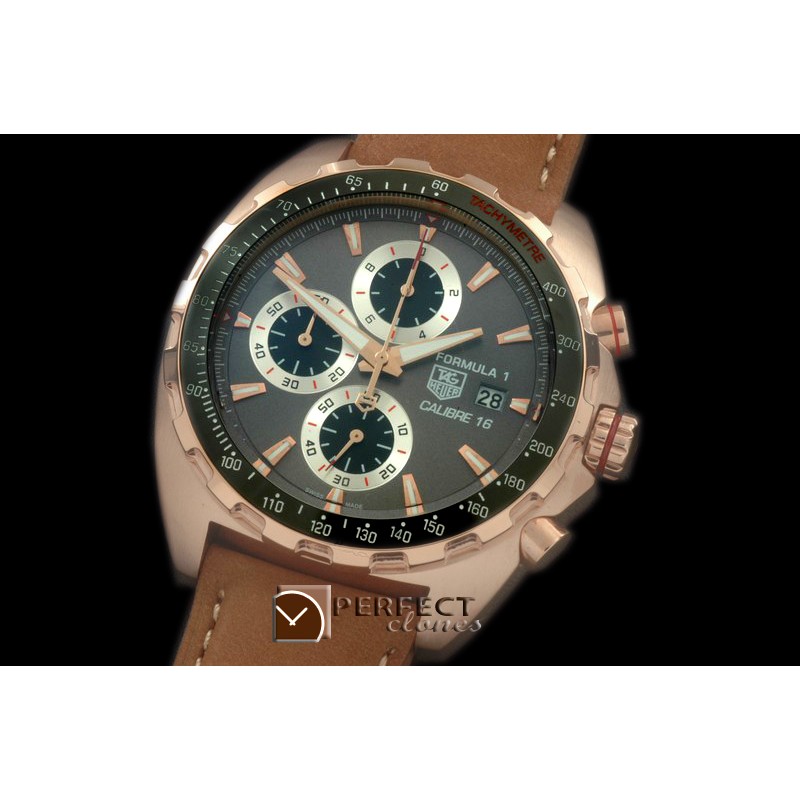 TGF1-00186 Formula 1 Calibre 16 RG/LE Grey OS 2Quartz Chrono