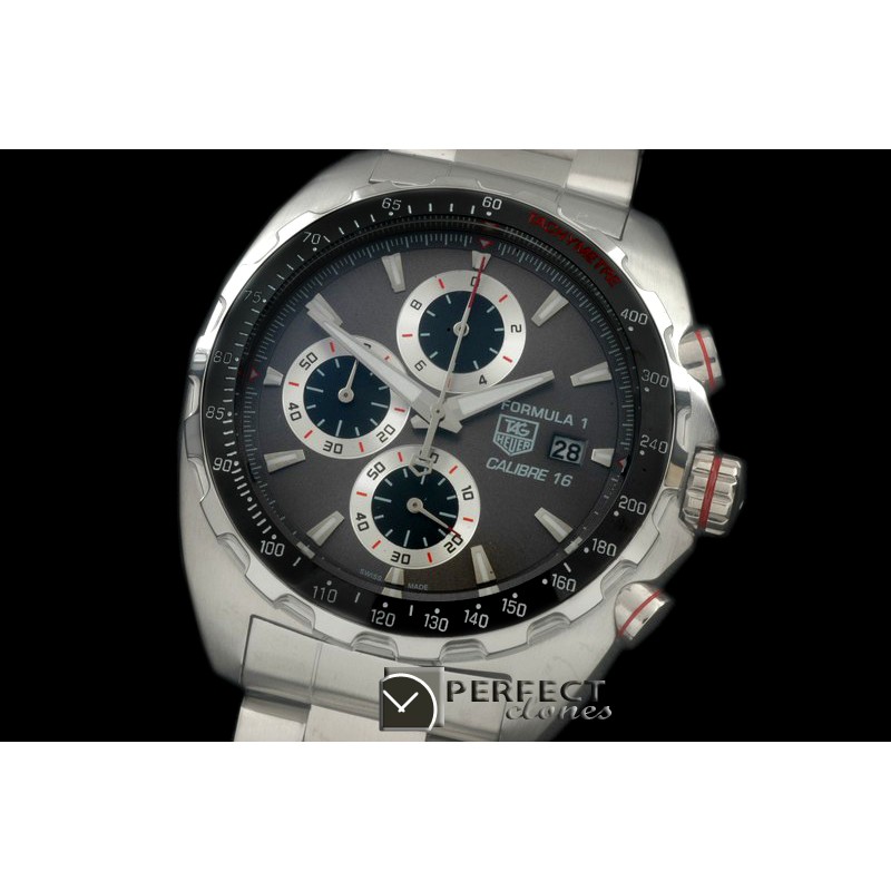 TGF1-00176S Formula 1 Calibre 16 SS/SS Grey OS 2Quartz Chron