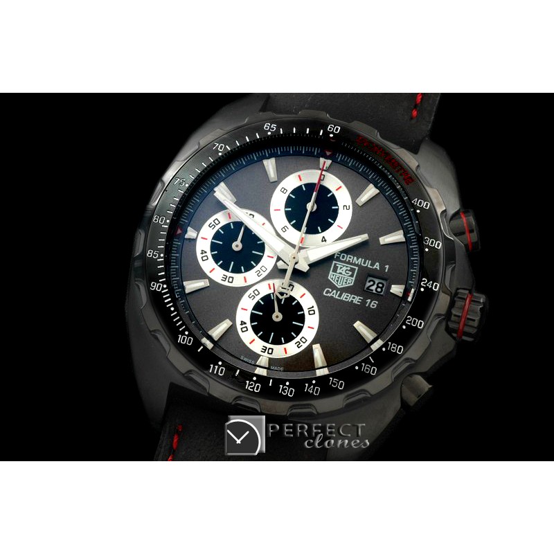 TGF1-00191 Formula 1 Calibre 16 PVD/LE Grey OS 2Quartz Chron