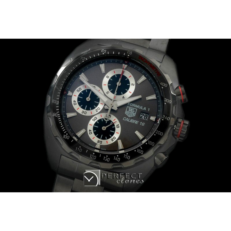 TGF1-00191S Formula 1 Calibre 16 PVD/PVD Grey OS 2Quartz Chr
