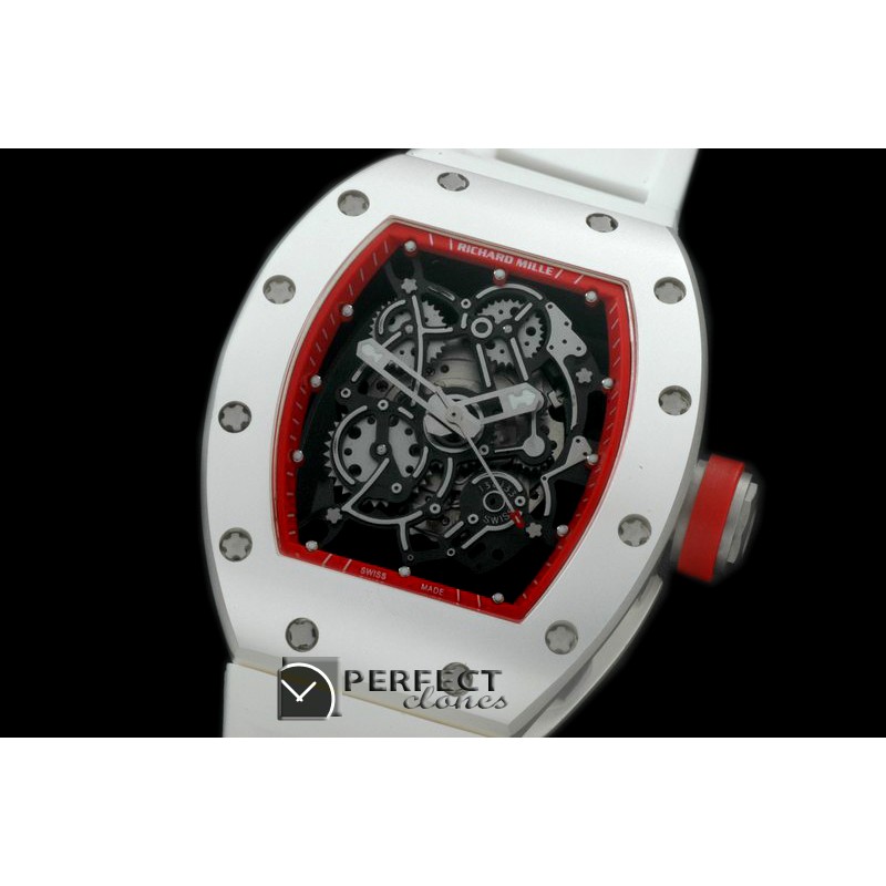 RM055-103 RM-055 Bubba Watson Tourbillon CER/SS/RU Custom Skelet