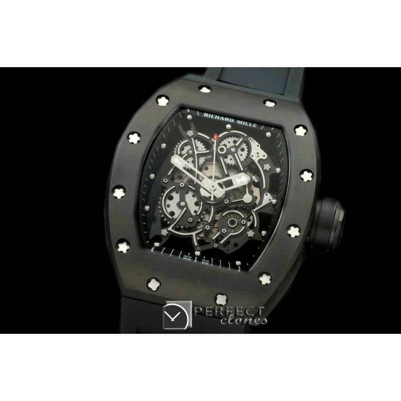 RM055-111 RM-055 Bubba Watson Tourbillon CER/PVD/RU Custom Skele
