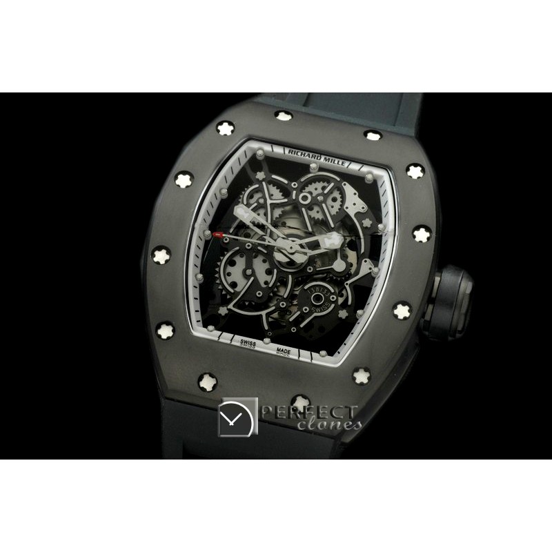 RM055-112 RM-055 Bubba Watson Tourbillon CER/PVD/RU Custom Skele