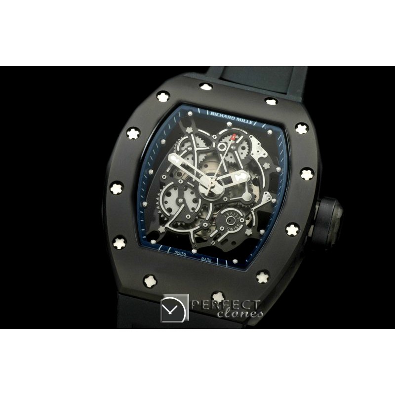 RM055-114 RM-055 Bubba Watson Tourbillon CER/PVD/RU Custom Skele