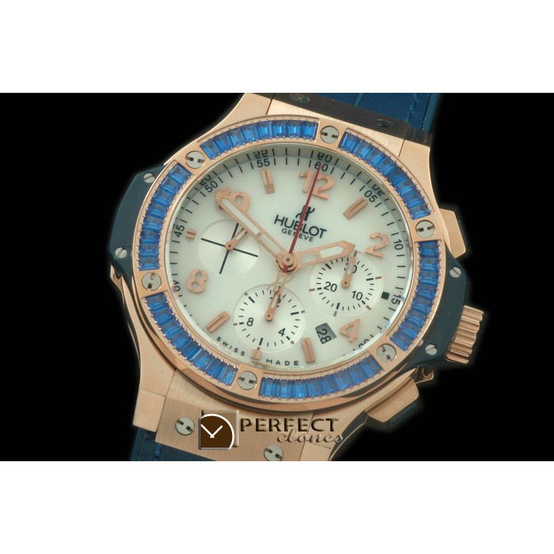 HBSQ10016 Big Bang Pearl RG/Sq D-Blue Ruby White A-7750