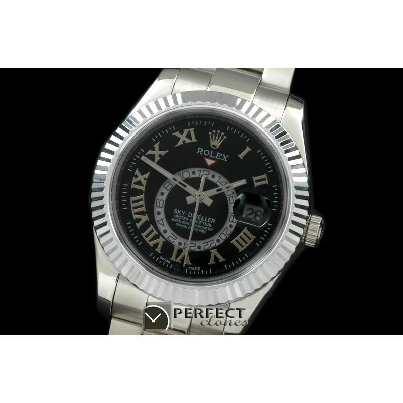 RSKD02002 SkyDweller SS/SS Black Asian ST3855