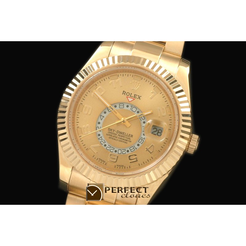 RSKD02006 SkyDweller YG/YG Gold ST 3855