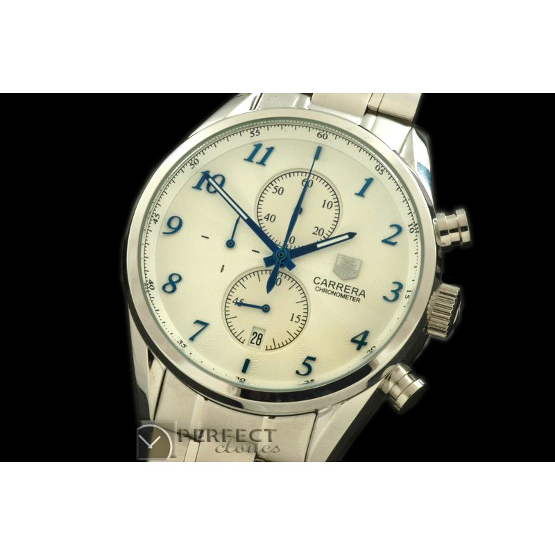 TGCA00296S Carrera SLR SS/SS White Jap Qtz