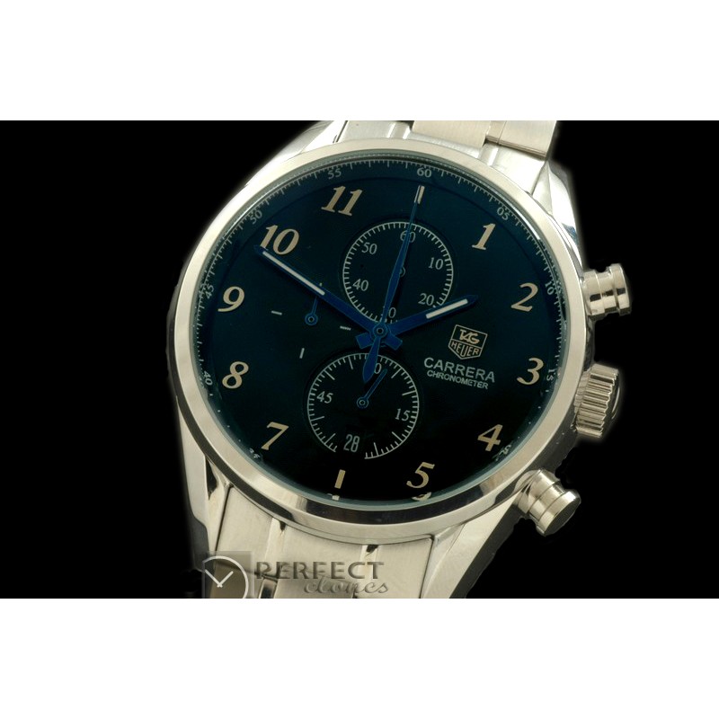 TGCA00297S Carrera SLR SS/SS Black Jap Qtz